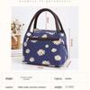 Waterproof Oxford Cloth Tote Bag for Elderly Moms - Small Square Handbag for Shopping and Work