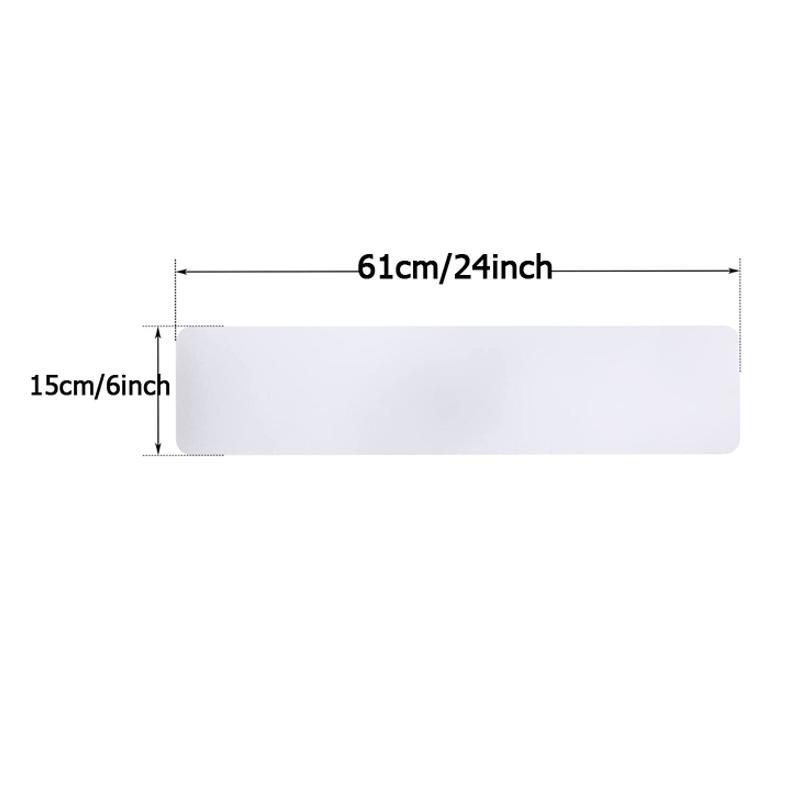 15cm x 61cm Transparent NonSlip Tape Carpet Stair Treads Slip Soft and Waterproof Tape For Floor Bathtub Bathroom Safety Kids