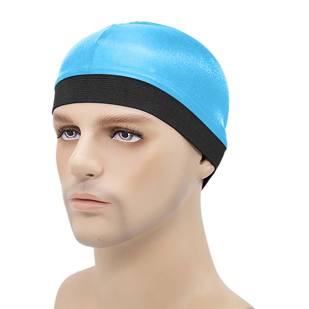 قبعة سفلية للشعر المستعار مسامية من الحرير للأزياء الرجالية والنسائية