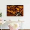 Decorative Hanging Picture Vintage Decorative Map Wall Decor Home Decoration Living Room Study Supplies