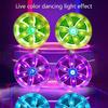Système Audio Double Haut-parleur pour Moto Haute Performance avec Éclairage LED Spectaculaire Facile à Transporter pour les Trajets Quotidients & les Balades Plaisir