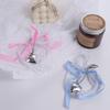 Bag Pendant Plaid Ribbon Bow Key Chain Cartoon Phone Pendant Balletcore Keychain  Birthday Gift