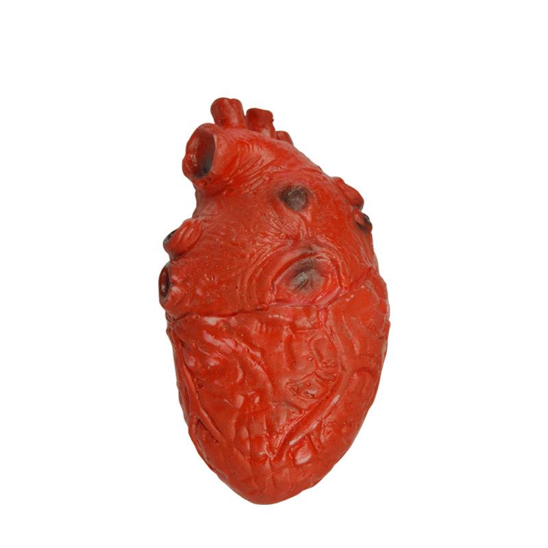 April Fool s Horror Heart Prank Toy: Realistic Human Organ Prop for Halloween and Ghost Festivals.