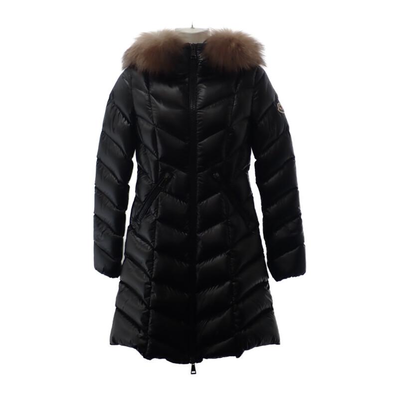 Moncler I20931C00038_C0065 Down Jacket Black Nylon Women