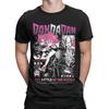 Print Dandadan Momo Anime T-Shirt Men's O-neck Short Sleeve Clothing  100%Cotton Summer Clothing