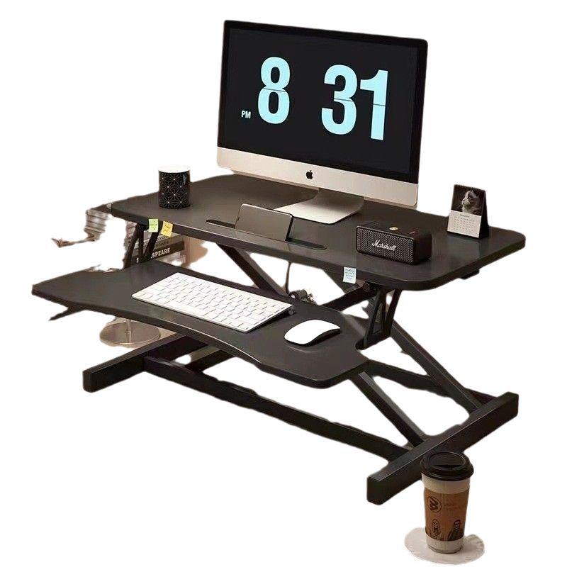 Adjustable Solid Wood Laptop Stand for Desktop and Office Desk