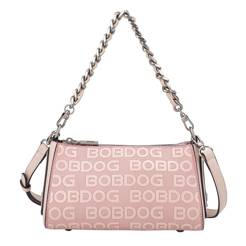Women's Versatile and High-value New Women's Bag, Fashionable Printed Single Shoulder Armpit Chain Crossbody Bag