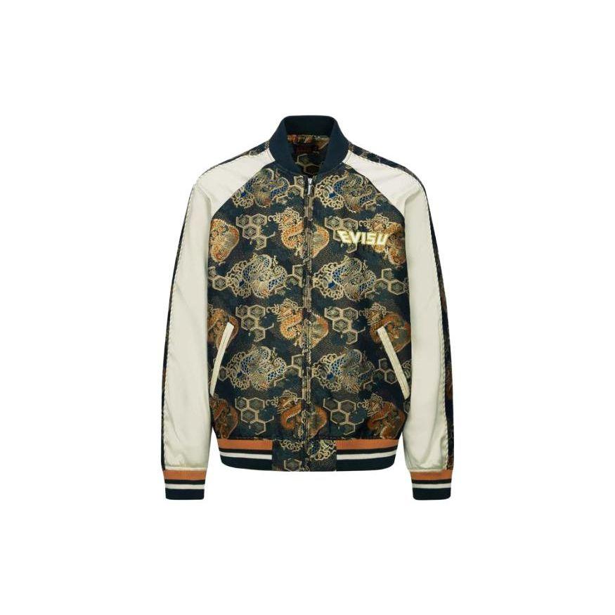 Evisu FW23 Logo Embroidered Jacquard Patchwork
