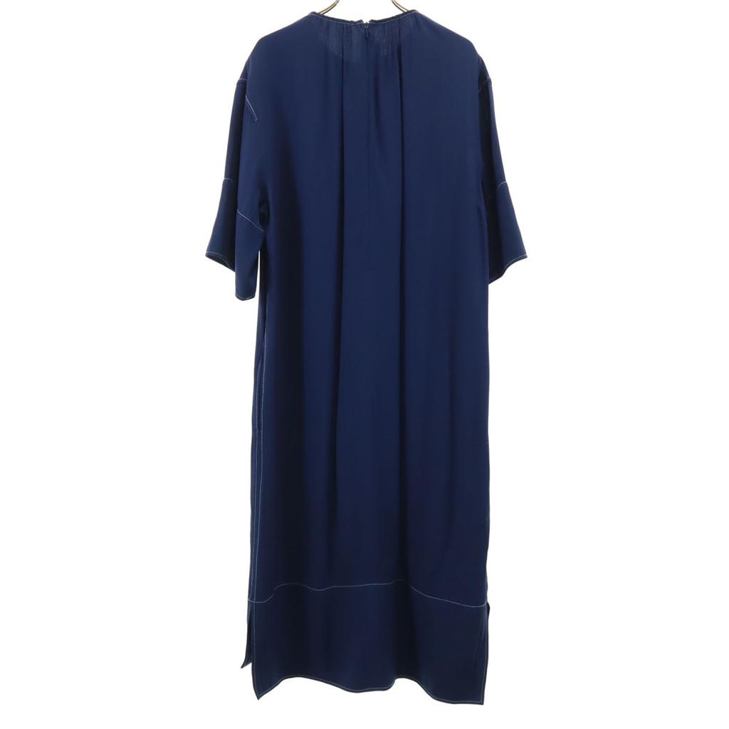MARNI made in Italy Five-quarter sleeve one piece 40 Navy Women Used
