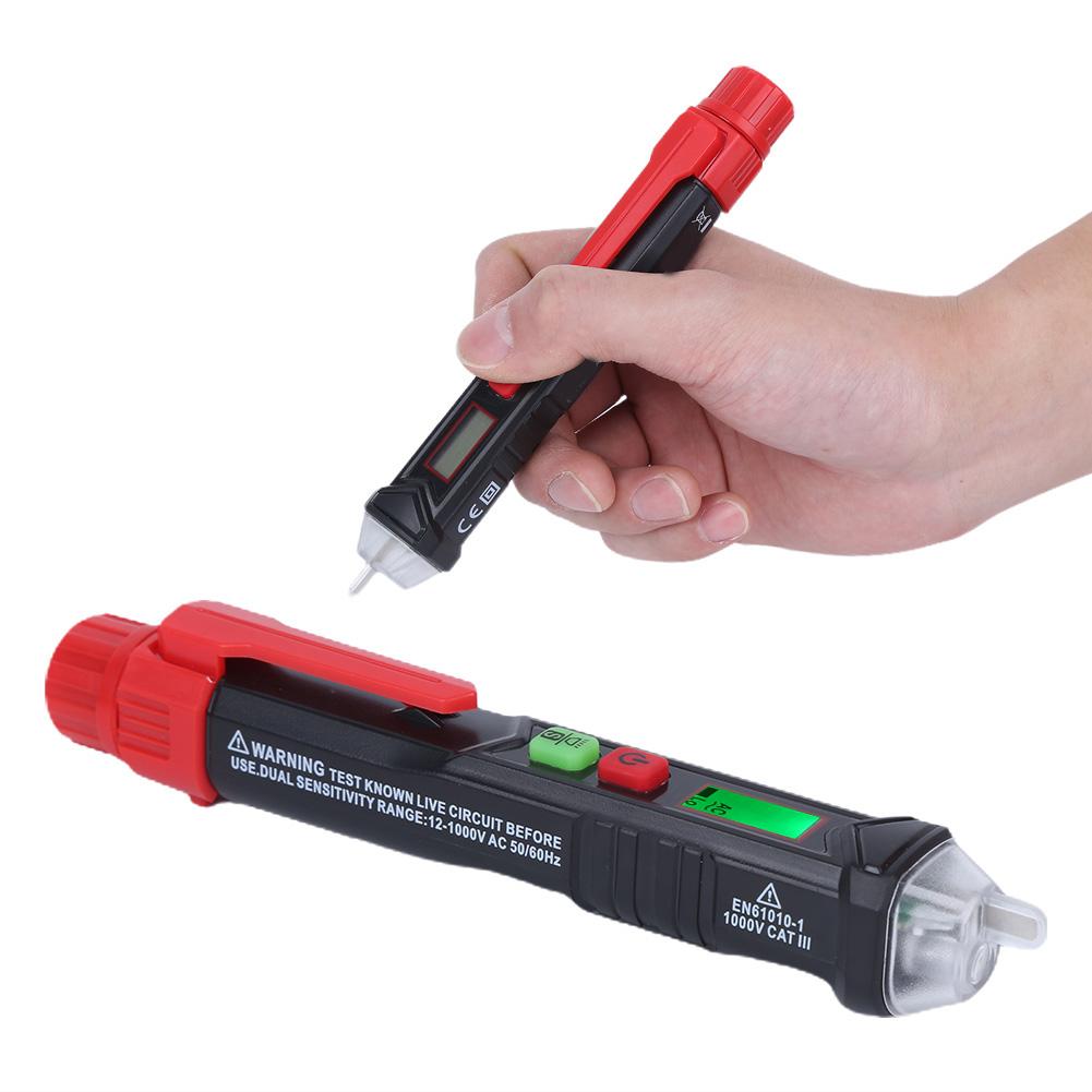 HT100 Intelligent NonContact Test Pen Sound Light Sensitivity Household Testing Pen