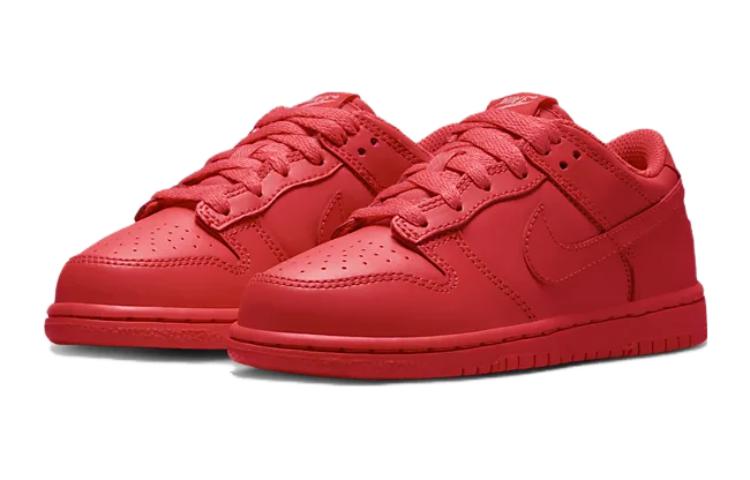 Kids' Sneakers Nike Dunk Low PS 'Track Red'