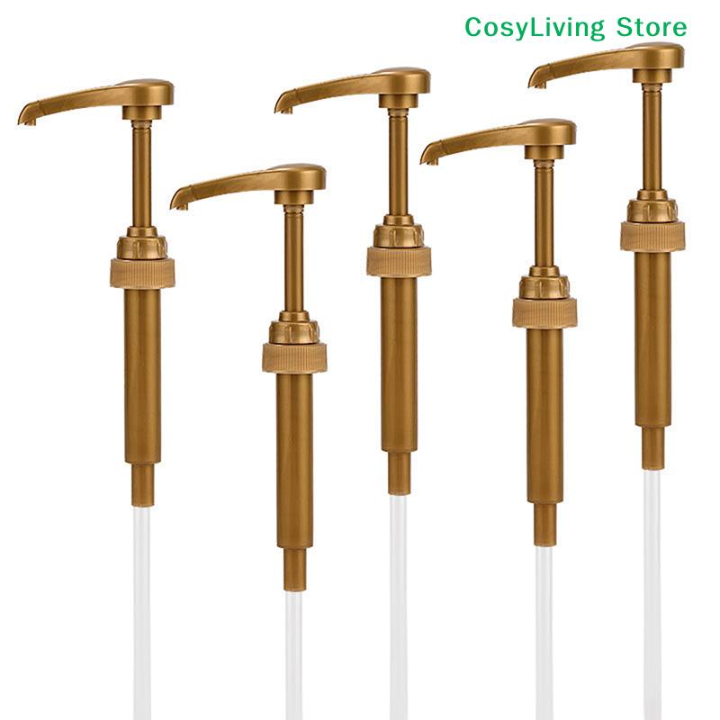 1/5Pcs Coffee 750ML Dispenser Syrup Pump Black Liquid Dispenser For Syrup 10Ml Juice Bottle Dispenser Pump