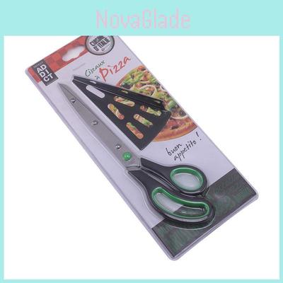 Kitchen Stainless Steel Pizza Cutter 2in1 Detachable Kitchen Scissors For Home Cooking And Baking
