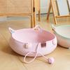 Pet Supplies Round Cotton Rope Woven Cat Bed Pet Bed Cute Four Seasons Universal Scratch-resistant Wear-resistant Washable Detachable