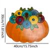 With Rope Wooden Pumpkin Door Plate Reusable Halloween Hanging Ornaments  Layout Decor