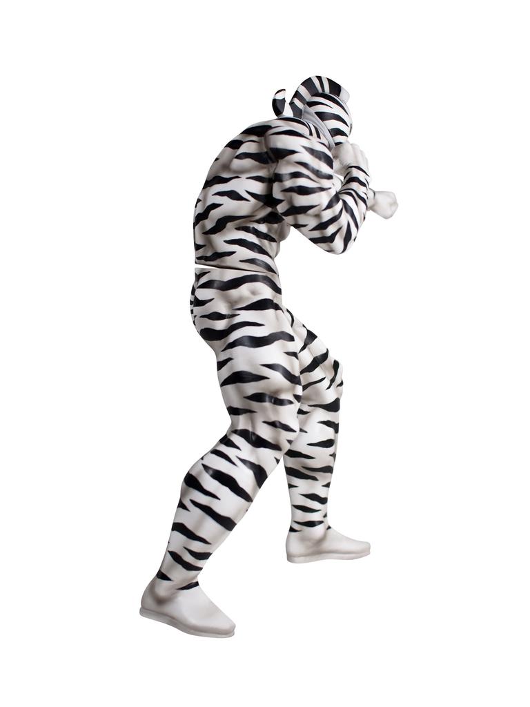 CCP CMC Series CCP Muscular Collection NO.68 Kinnikuman Zebra 2.0 Original Colors Approx. 19.5cm PVC Pre-painted Soft Vinyl Figure