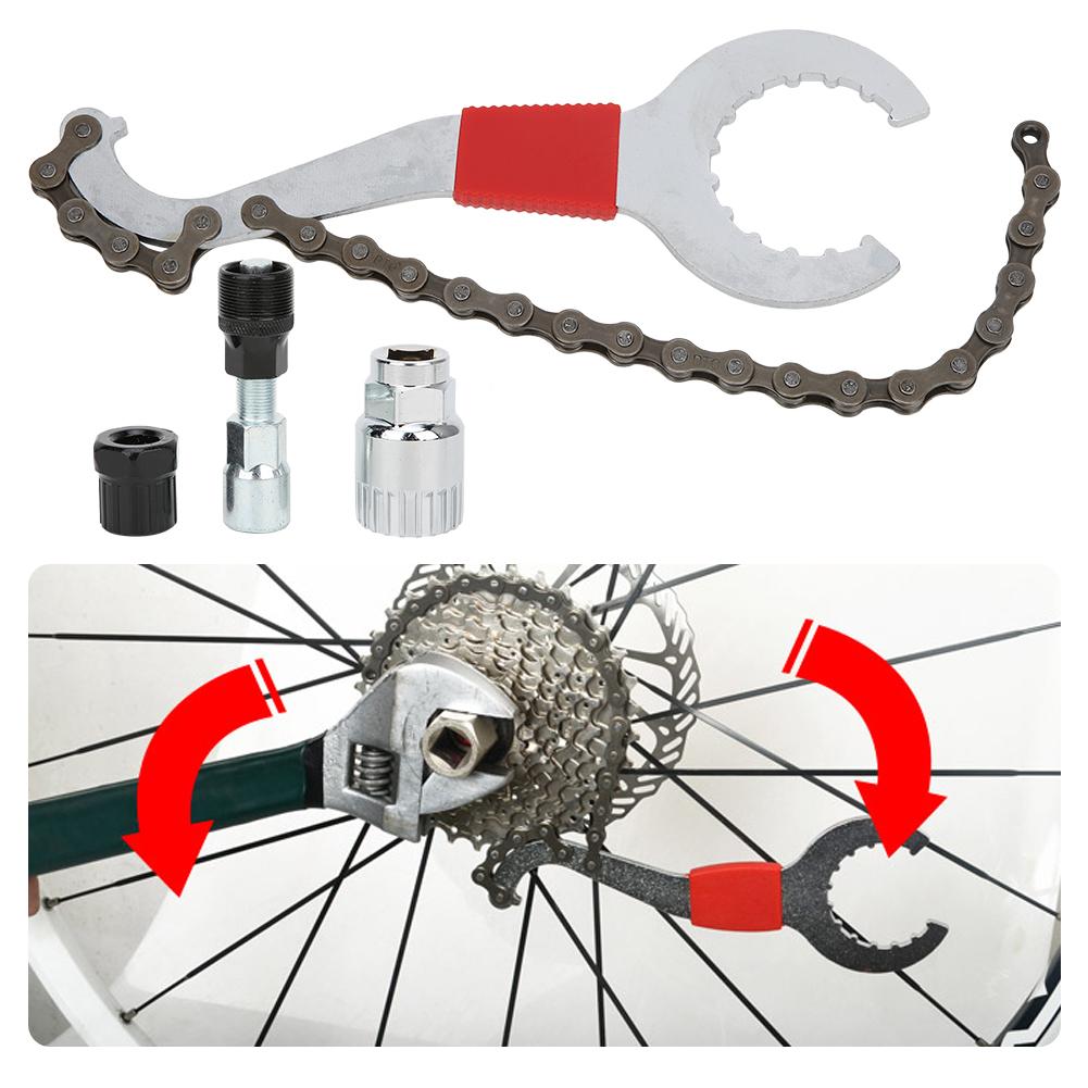 Fahrradketten-Entfernungshalter Abzieher Freilaufabzieher Kurbelabzieher Abzieherwerkzeug