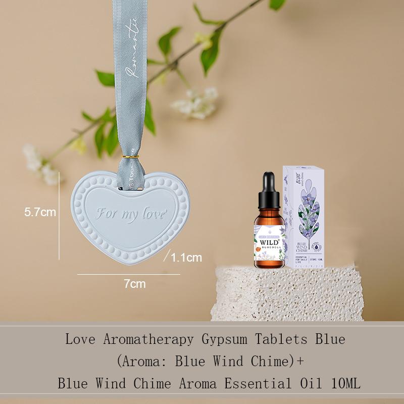 1Pc Car Hanging Perfume Aromatherapy Gypsum Home Air Freshener Rearview Mirror Pendant Car Accessories Interior Decoration Woman