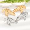 Vintage Metal Gold Color Flower Big Earrings For Women Fashion Floral Statement Earrings Jewelry Gift