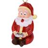 Santa Butt Ornament Funny Resin Santa Claus Christmas Ornament Naughty Christmas Tree Hanging Decoration for Holiday Tree Home Decor