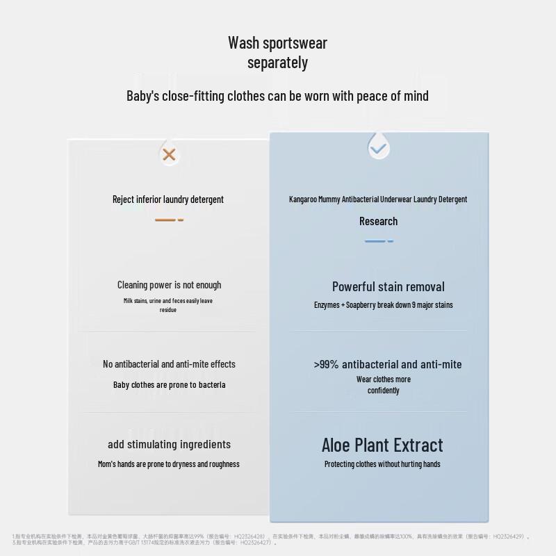 Kangaroo Mommy Gentle Baby Laundry Detergent