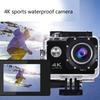 4K Sports Camera 2in Color Display WiFi Waterproof Outdoor Underwater Video Shooting Camera