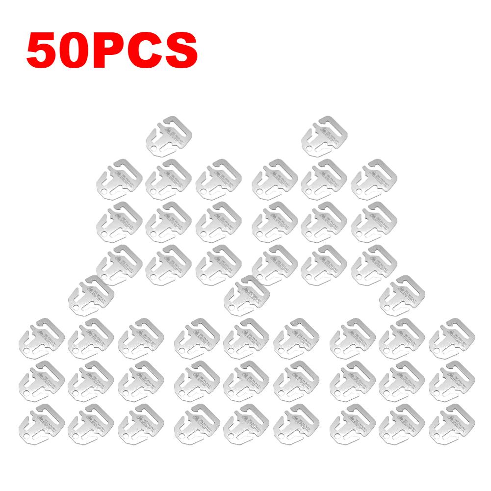5-50 Stück Markisenbefestigungsschnalle Edelstahlanker Markisenbefestiger Winddichte Zeltplane Anker-Schnalle Outdoor Campingzubehör