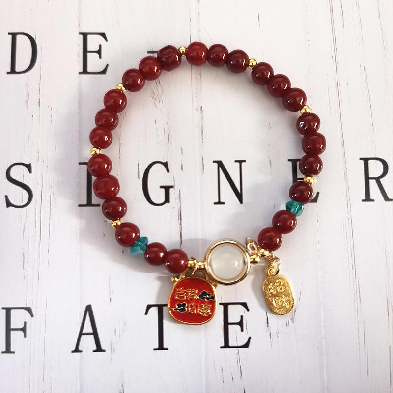 Bracelet Floral Papillon Style Chinois - Design Féerique Élégant, Cadeau d'Anniversaire Parfait pour Petite Amie