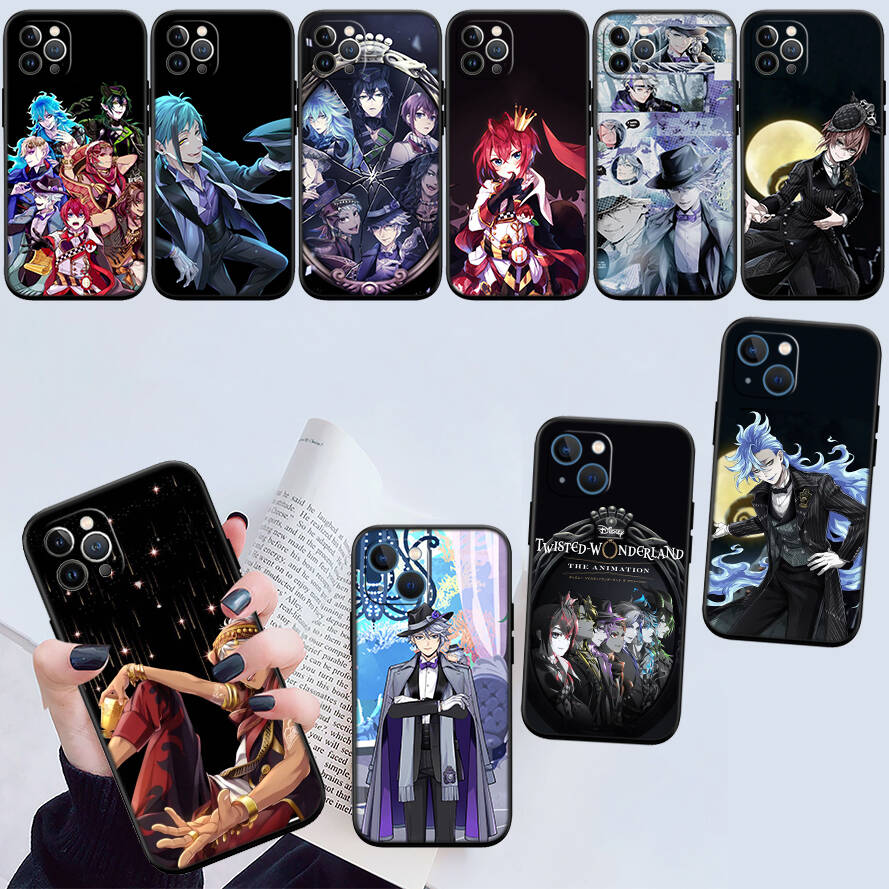 Twisted Wonderland Phone Case for Redmi Note 12 12S 12C 13 13C 13R 14 14S 14R 14C 11A 13X A3 A3X A4 A5 Pro Max Plus