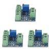 3 Pcs Current to Voltage Converter Module 0‑20mA to 0‑5V Transmitter Signal Conversion Conditioning 