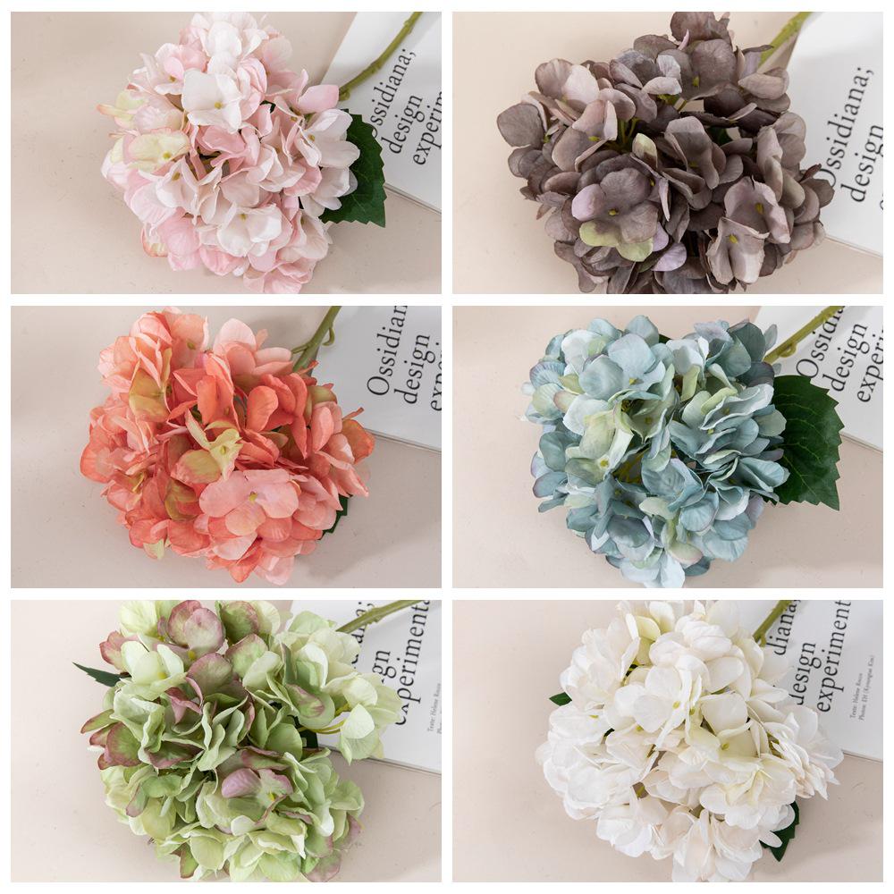 Artificial Hydrangea Wedding Bouquet Decoration MW52665