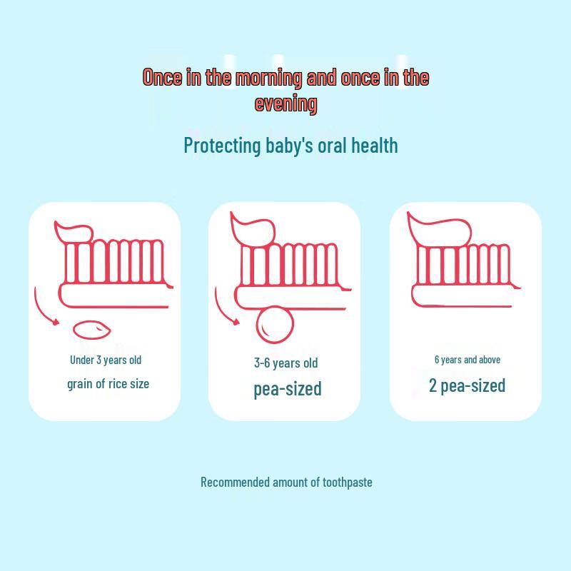 Hosjam Little Dinosaur Kids Probiotic Fluoride Toothpaste