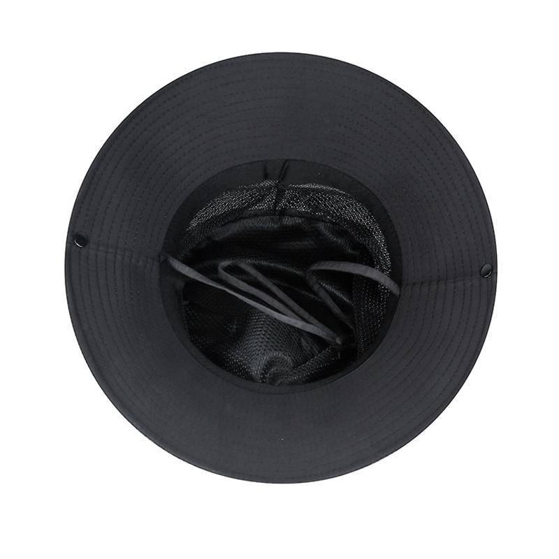 Summer Anti-Splashing Large Eave Sunshade Hat Outdoor Foldable Breathable Fisherman Hat