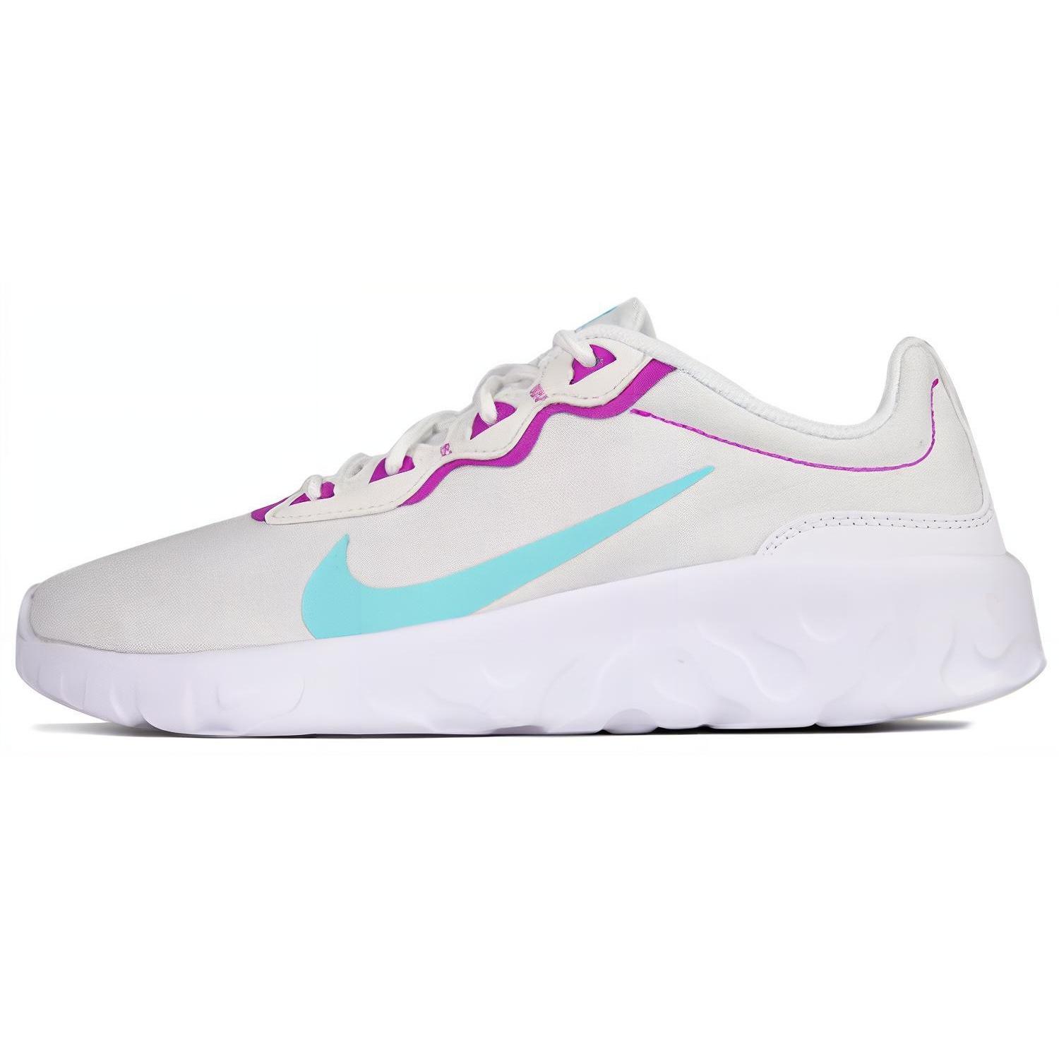 (WMNS) Nike Explore Strada White Light Aqua Women s CD7091-100 EU 36.5