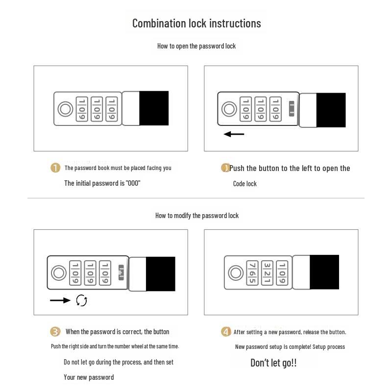 European Retro Canvas Lock Diary: Secure Password Notebook for Students