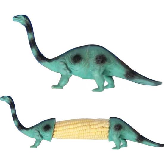 Corn Cob Holders Dinosaur Styling Reusable BBQ Prongs Kids Adults Corn Cob Clip Tableware Accessories