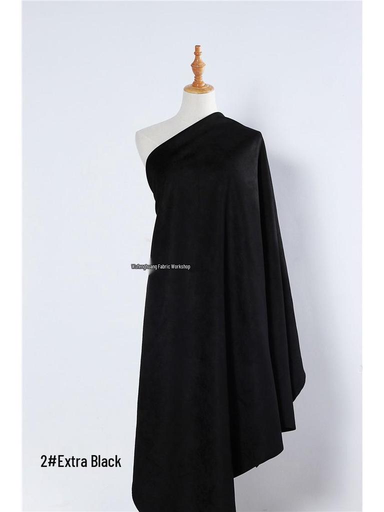 Luxury Snowflake Velvet Suede Air Layer Fabric - Thick, Stretchy, Soft, Delicate Knit