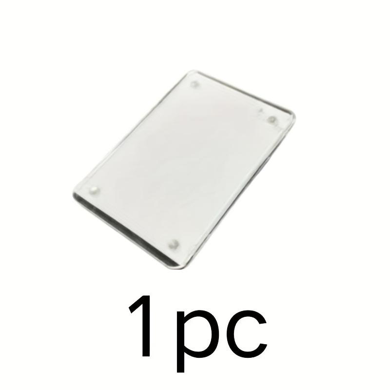 

Magnetic Car Visor Photo Clip Transparent PVC Polaroid Picture Holder Car Interior Decoration Accessory прозрачный