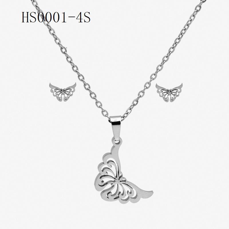 1 комплект элегантных женских подвесных ожерелий с подвесками и серьгами для пирсинга — фото 8