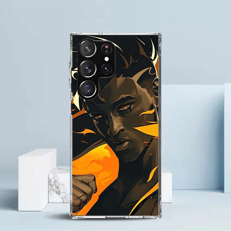 Valorant Game Cool Phone Case For Samsung Galaxy S24 S25 Edge S26 Ultra S22 S23 Plus S21 + S20 FE Soft TPU Back Cover Galaxy S22