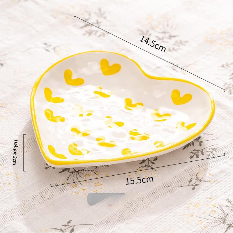 Ceașcă de cafea ceramică Fată Drăguță cu Farfurioară - Design Roz Iubire Pictat Manual