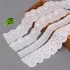 Black and White Cotton Flower Lace Trim for DIY Projects, Sofa, and Curtains