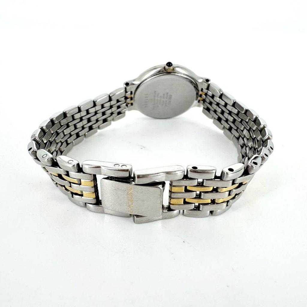 [USED] Battery SEIKO EXCELINE Watch Round Silver Gold