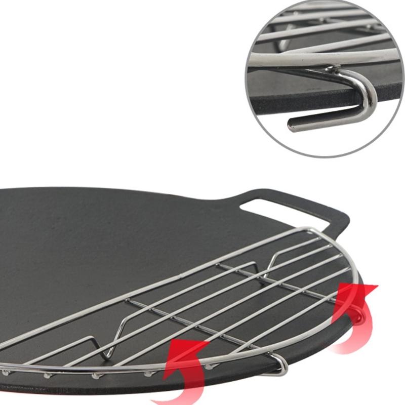 Practical Barbecue Grilling Surfaces Property Safe Food Contact Outdoor Cooking Solution Metal Texture for Outdoor