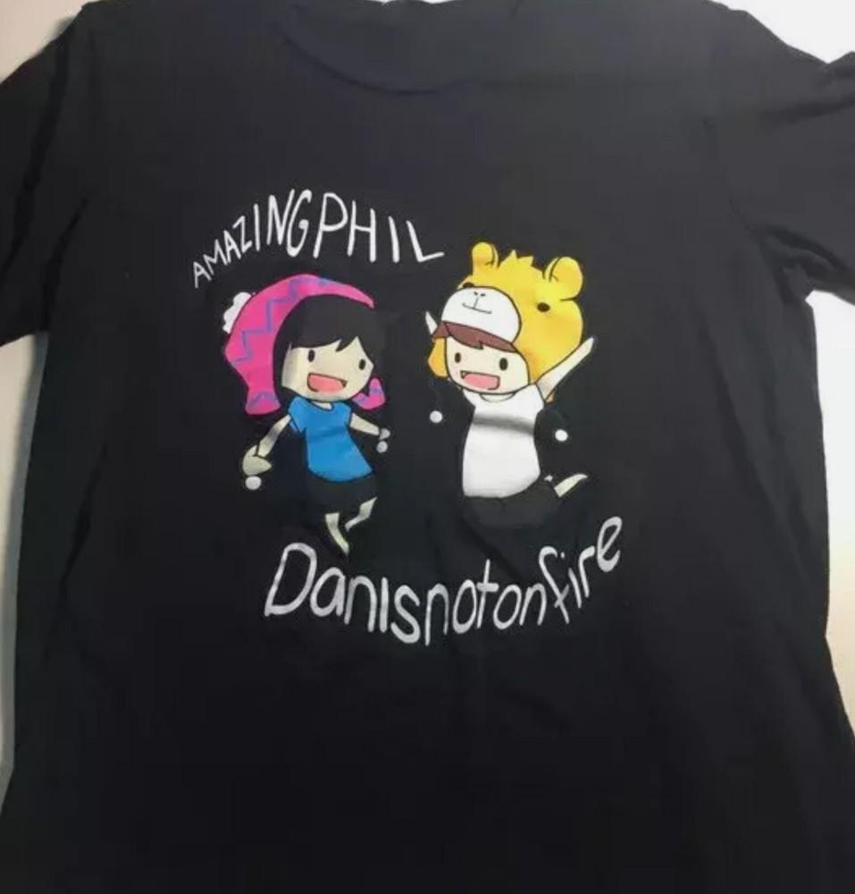 

Collection Dan and Phil Band Gift For Fan Unisex Purple T-Shirt L
