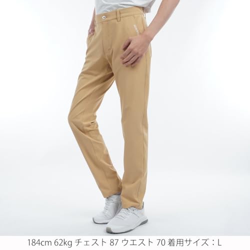 Admiral Golf 4-Way Tapered Pants ADMA521 Men's Beige