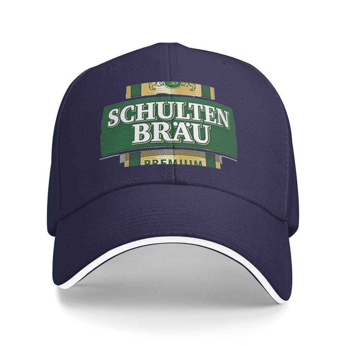 BenberFashion Cap Schultenbrau bier logo Klassiek T-shirt Baseballpet tactische pet schuimfeest Hoed Nieuw in Hoed Militaire Pet Man Luxe Vrouw Heren