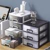 Shixun 4-Tier Medium Transparent Storage Cabinet
