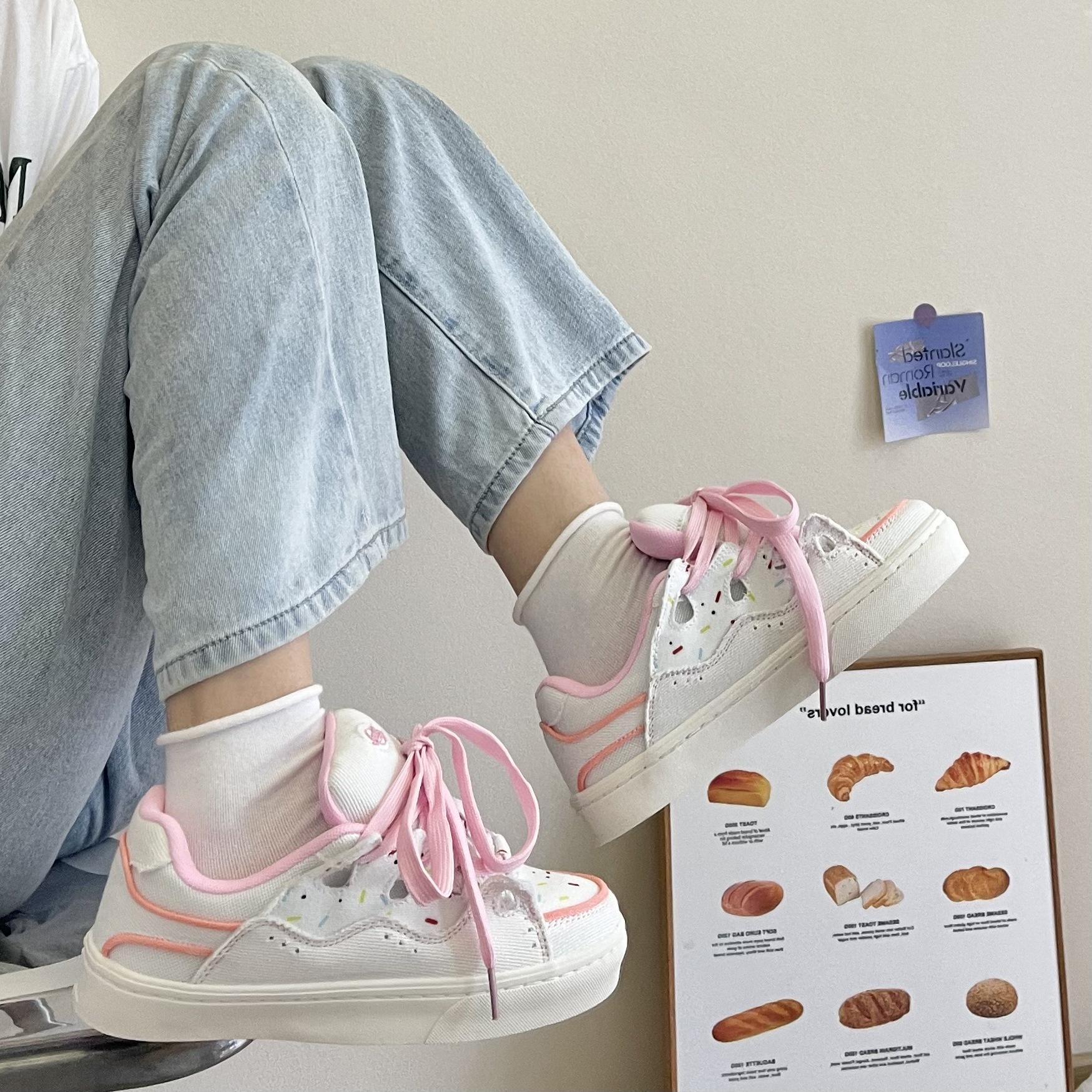 

Summer ins harbor style couple casual board shoes chic niche students breathable transport 36