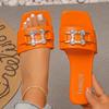 Plus-size Shoes, Platform Women's Shoes, Square-toe Shoes, Lightweight Sandals